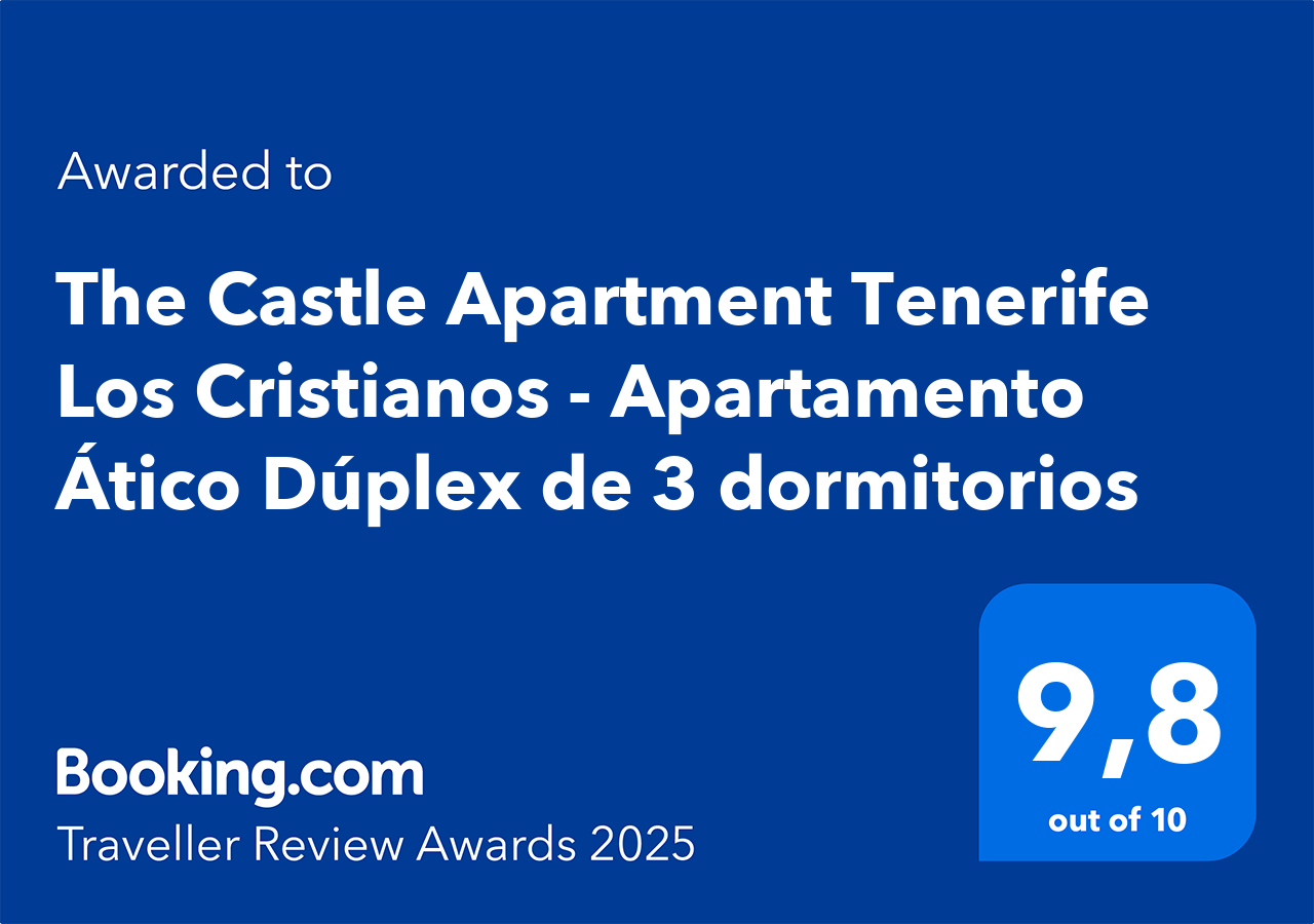 Booking.com Traveller Review Award 2025 – 9.8/10